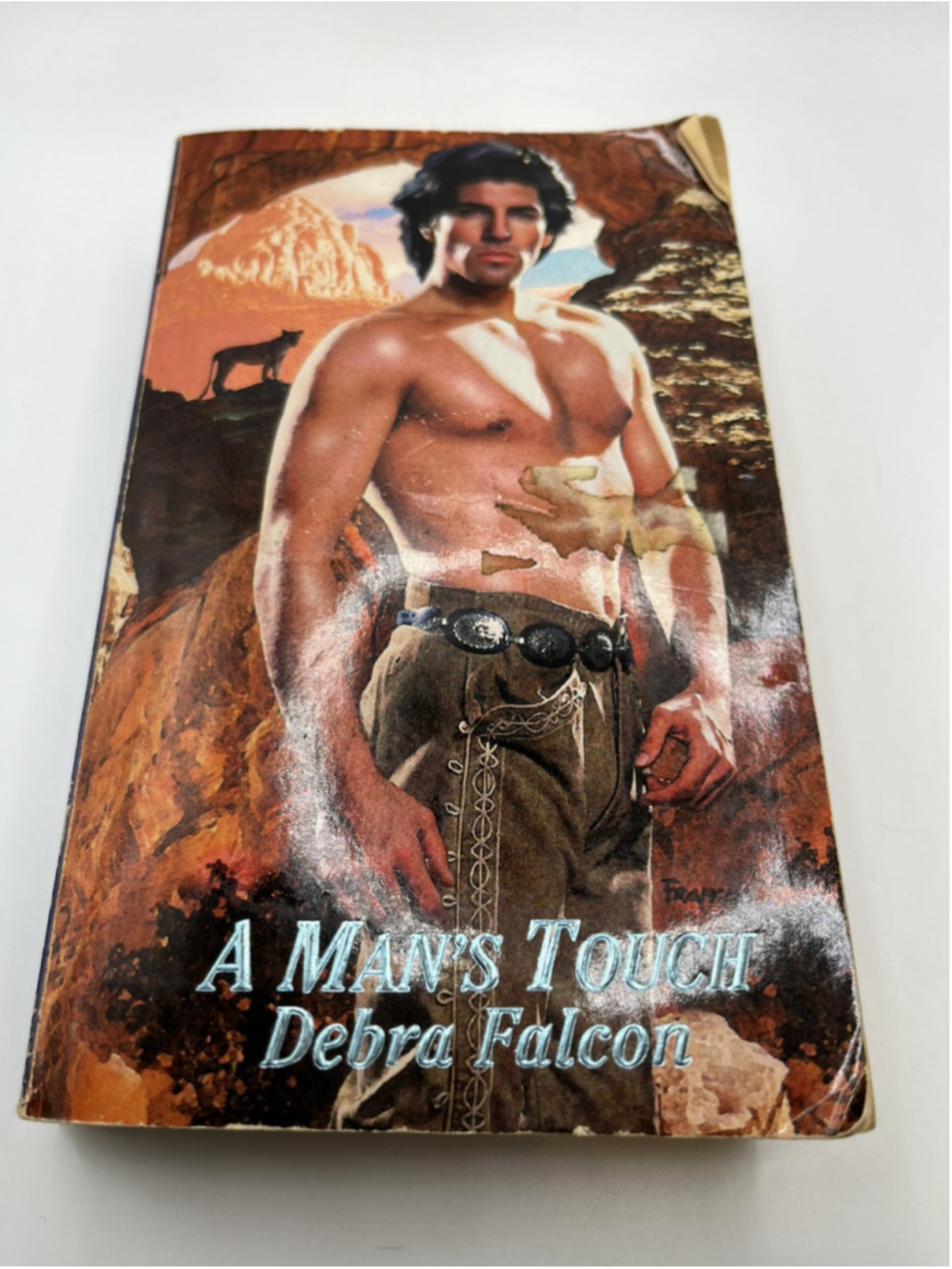 A MAN’S TOUCH by Debra Falcon SIGNED!! Pinnacle Romance Paperback 1994 RARE!!